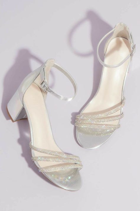 Bridesmaids Heels, قلادات متدلية, Hak Tinggi, Silver Sparkly Heels, Fancy Sandals, Fashion Shoes Heels, Cute Shoes Heels, Shoes Heels Classy, Shoes Outfit Fashion