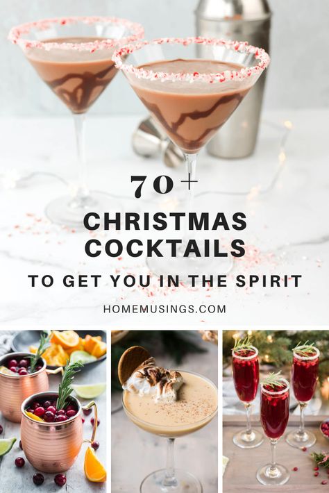 Xmas Drinks, Christmas Drinks Alcohol Recipes, Christmas Drinks Recipes, Christmas Drinks Alcohol, Christmas Cocktail Party, Christmas Cocktail, Themed Drinks, Winter Cocktails, Festive Drinks