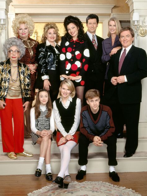 The Nanny Cast, Movie Poster Wall Decor, Die Nanny, Daniel Davis, 2 Broke Girl, Joe Lando, Fran Drescher, 90s Sitcoms, Vegas Theme