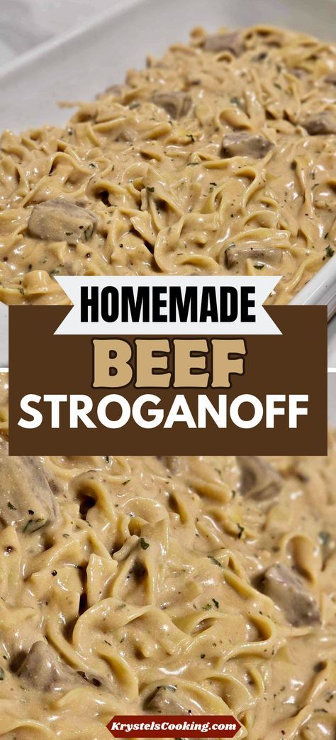 Creamy Beef Stroganoff on the Stovetop: An easy recipe featuring sirloin steak for a comforting dinner idea that’s ready in no time. Creamy Beef Tips Crock Pot Recipes, Cooks Country Beef Stroganoff, Stroganoff Seasoning Recipe, Sirloin Steak Casserole Recipes, Recipes With Beef Sirloin Steak, Sirloin Dinner Ideas, Quick And Easy Beef Stroganoff, Recipe With Sirloin Steak, Beef Stroganoff Sauce Easy