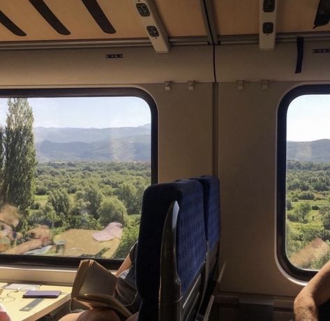 Italian Train Aesthetic, Italy Train Aesthetic, Europe Train Travel Aesthetic, European Train Aesthetic, Traveling By Train Aesthetic, Europe Train Aesthetic, Travel Train Aesthetic, Train Window Aesthetic, Travel Aesthetic Train