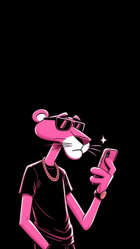 Panther Wallpaper, Trending Anime, Pink Panther Cartoon, Attitude Boy, Organizator Grafic, Whatsapp Wallpapers Hd, Dope Cartoons, Hype Wallpaper, Seni Vintage