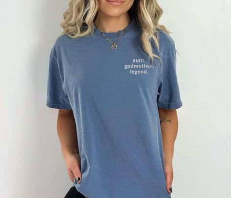 Introducing our Embroidered Aunt Godmother Legend Comfort Colors Shirt! Are you searching for a unique and special gift for your beloved aunt, who is not just a relative but a true godmother in your life? Look no further! Our Embroidered Aunt Godmother Legend Comfort Colors Shirt is the perfect choice to express your love and gratitude. What sets this shirt apart is the impeccable attention to detail in the exquisite embroidery. Crafted with precision, the elegant design showcases the words “Aunt Godmother Legend” in a captivating font, beautifully stitched onto the soft, high-quality fabric. Our Comfort Colors Shirt is not [...]