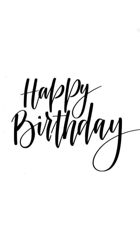 Happy Birthday Words Fonts, Happy Birthday In Calligraphy, Calligraphy Happy Birthday, Happy Birthday Script, Happy Birthday Logo, Happy Birthday Calligraphy, Happy Birthday Writing, Happy Birthday Font, Happy Birthday Typography