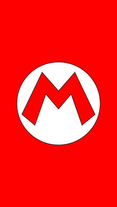 Mario Logo, Mario Yoshi, Mario Nintendo, Mario Bros., Mario And Luigi, Minimalist Wallpaper, Mario Bros, Super Mario, Art Wallpaper