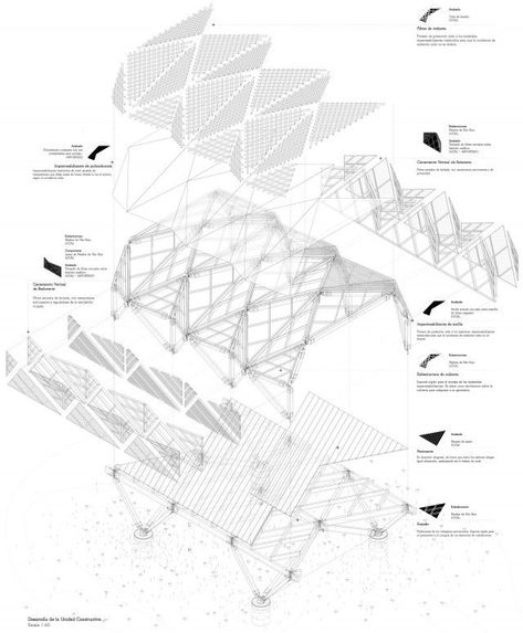 Roofing Ideas, Modern Roofing, Genius Loci, Parametric Architecture, Roof Architecture, Parametric Design, Roof Structure, Structure Architecture, Architecture Rendering