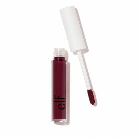 E.L.F LIP LACQUER BURGUNDY GLOSS This beautiful lacquer lip gloss provides maximum color and brilliant shine. Formulated with Vitamin E to moisturize lips. Perfect for wearing alone or layered over lipstick for a bold lip statement. COMPLETELY VEGAN AND CRUELTY FREE! Please take the time to read this: 1. If you need your item as soon as possible, I sometimes provide same day despatch assuming it is early in the day you ask for it.  2. If you have any problems please contact me through messages w Elf Lip Lacquer, Red Lipgloss, Red Lip Gloss, Doll Eye Makeup, Makeup Accesories, Cosmetics Ingredients, Elf Cosmetics, Lip Lacquer, Fancy Makeup