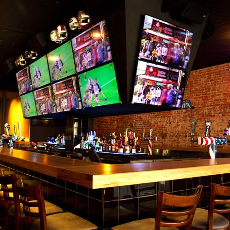 Get loud at the best sports bars in Perth American Sports Bar, Sport Bar Design, Sports Pub, Sports Bars, Brass Monkey, Fort Lauderdale Florida, Bar Interior, Bar Styling, Bar Design Restaurant