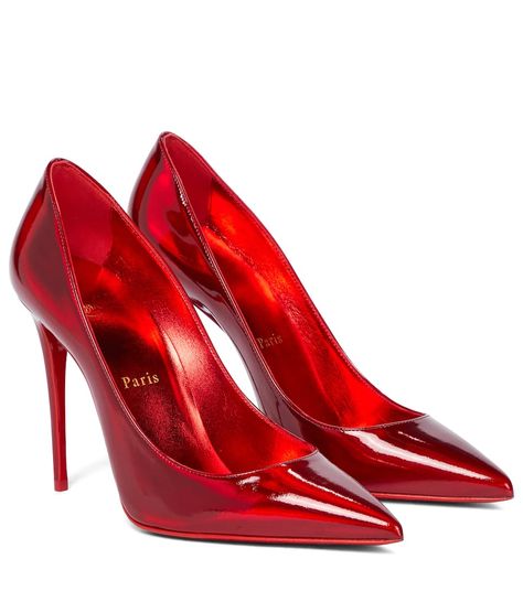 One of my favourite designer pieces #mytheresa Christian Louboutin Kate 100, Louboutin Online, Christian Louboutin Kate, Dr Shoes, Christian Louboutin So Kate, Red Louboutin, Gucci Sneakers, So Kate, Louboutin Heels