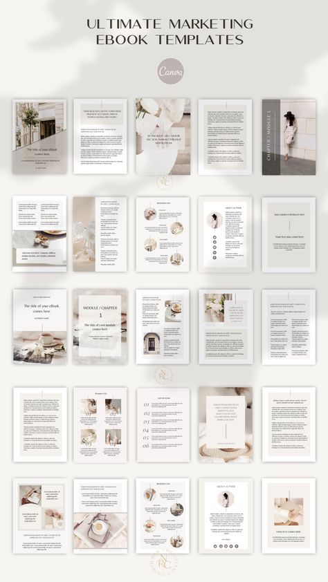 Ebook Design Layout, Ebook Layout, Ebook Template Design, Workbook Design, Page Layout Design, Ebook Design, Workbook Template, Ebook Marketing, Booklet Design