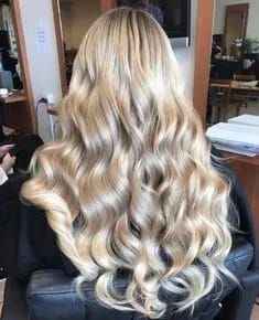 Curls For Prom Long Hair, Long Blonde Hair Extensions Loose Curls, Curled Prom Hair All Down, Wavy Prom Hair, Curled Blonde Hair, Loose Curls Hairstyles, Hair Portfolio, Photo Hair, Curl Your Hair