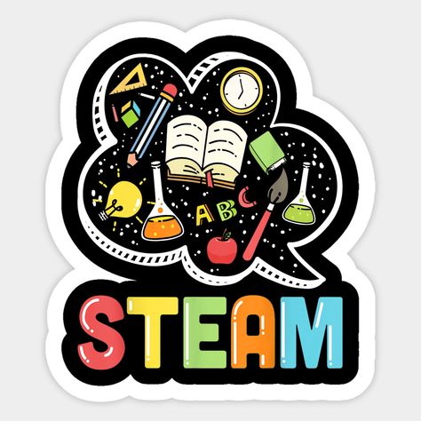 Teacher Magnets, Back To School Stem, Steam Teacher, Teacher And Student, Stem Teacher, Teacher Stickers, Mario Art, Activity Games, Get Excited