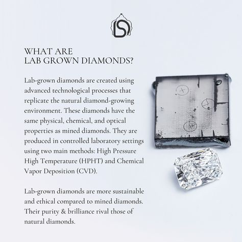 At Samma, we marry timeless elegance with ethical innovation. With each piece crafted from Lab Grown Diamonds, indulge in the pinnacle of sophistication while championing sustainability. #SammaDiamonds #KarmaFreeDiamonds #labgrowndiamondjewelry #diamondjewelry #diamonds #consciousluxury Lab Grown Diamond Jewellery, Diamond Jewellery, High Pressure, Lab Grown, Lab Grown Diamonds, Natural Diamonds, Timeless Elegance, Sustainability, Physics