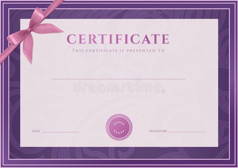 Certificate Design For Students, Certificates Design Ideas, Formal Border Design, Cute Certificate Templates, Best Teacher Award Certificate, Certificate Design Ideas, Certificate Ideas, College Formal, Blank Certificate Template