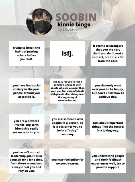 txt kinnie bingo soobin Txt Bingo, Enhypen Bingo, Kinnie Bingo, Yours Sincerely, Bingo, How Are You Feeling, Feelings, Quick Saves, Art