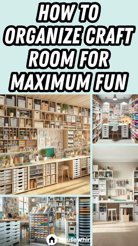 🔒

Tired of a cluttered craft room? Learn how to organize your craft supplies and tools for easy access and maximum creative fun! This post includes tips on organizing by project, color, and type of craft, as well as storage solutions for everything from fabric to yarn to beads.

#craftroomorganization #craftroom #craftstorage #diy #organization Organize Crafts Small Space, Hobby Organization Storage Solutions, How To Organize Craft Room, Craft Room Wall Ideas, Basement Craft Room Ideas, Cheap Craft Room Storage Ideas, Craftroom Ideas Work Spaces, Art Room Organization Ideas, Storage For Craft Room