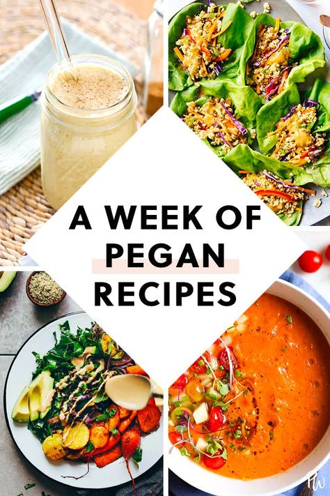 Pegan Diet Recipes, Pegan Diet, Pegan Recipes, Dr Hyman, Vegan Paleo Recipes, Fast Meals, Recipe Breakfast, Food Lunch, Blue Zone