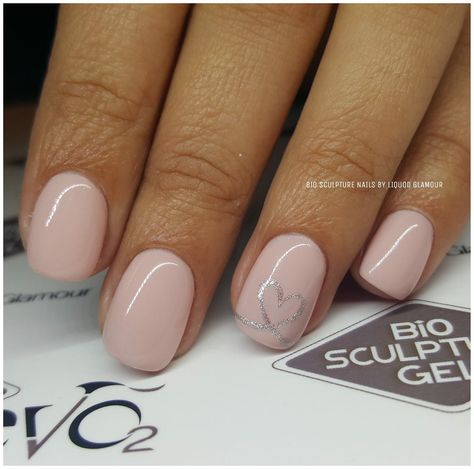 Bio Sculpture Nails by Liquid Glamour Biogel Nails, Bio Gel Nails, Sculpture Nails, Bio Sculpture Gel Nails, Bio Sculpture Nails, Ombre Gel Nails, Bio Sculpture, French Manicure Nails, Subtle Nails