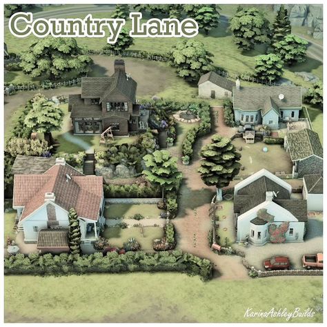 Country Lane. I wanted to create something similar to my other small country village I created. this is more of a county lane feel about it. 64x64 - lot in Henford on Bagley $269,752 Gallery ID: karinaashleyYT Game: @thesims @ea @simscreatorscommunity Preset: toast by Toqsiic #showusyourbuilds #simscommunity #simscreatorscommunity #sccregram #TheSims4 #sims4builders #Sims4House #sims #sims4creations #simstagram #build #builds #Sims4gallery #simshouse #TheSims4House #Sims4House #ts4 #ts4... Henford On Bagley, Sims4 Build, Ts4 Builds, Sims 4 Cottage, Country Lane, Casas The Sims 4, Sims 4 Gameplay, Sims House Plans, Sims House Design