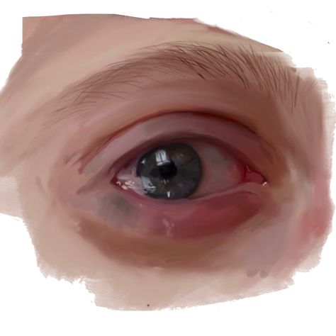 Eye Digital Painting, Tips For Drawing Realism, Realism Procreate, Eyes Study Reference, Procreate Realism, Eye Rendering, Eye Procreate, Sketchbook Eyes, Eyes Procreate