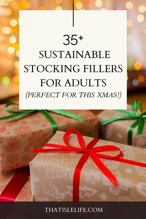 35+ Sustainable Stocking Fillers for Adults Stocking Fillers For Adults Uk, Practical Gifts For Adults, Diy Stocking Fillers, Stocking Fillers For Adults, Stocking Stuffers For Adults, People Who Care, Gift Guide For Him, Christmas Stocking Fillers, Gift Guides