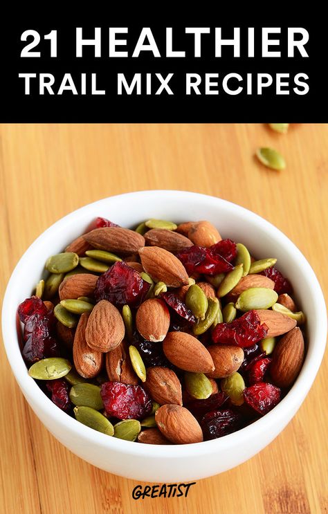 Healthy Trail Mix Recipes, Healthy Trail Mix, Munchies Snacks, Menu Sarapan Sehat, Trail Mix Recipes, Idee Pasto, Idee Pasto Sano, Snack Mix, Trail Mix