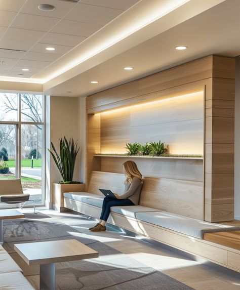 user needs in waiting areas Patient Waiting Room Design, Office Reception Design Waiting Rooms, Office Waiting Area Design, Backdrop Kantor, Dental Waiting Room, Waiting Room Design Reception Areas, Waiting Area Seating, Hospital Waiting Area, Office Waiting Area