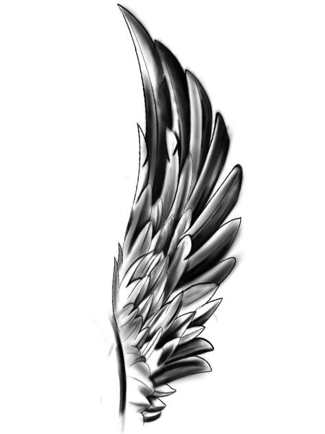 Wing Tattoo Drawing, Forearm Wing Tattoo, Wings Tattoo Ideas, Tato Naruto, Wings Tattoo Design, Eagle Wing Tattoos, Forearm Cover Up Tattoos, Alas Tattoo, Wing Tattoo Men