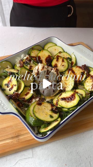 Carleigh Bodrug on Instagram: "🥒Zucchini Lemon Pasta (aka melted zucchini pasta). Perfect one pan easy summer recipe you’re going to make on repeat. Find the full recipe now at PLANTYOU dot com and enjoy 🥰 #recipe #easyrecipe #pasta #pastalover #pastapasta #pastarecipe #weeknightdinner #healthyfood #healthylifestyle #healthyrecipe #vegan #veganfood #veganrecipes #plantbased" Melted Zucchini Pasta, Carleigh Bodrug, Zucchini Pasta Salad, Baked Pasta Recipe, Zucchini Pasta Recipes, Roast Zucchini, Pasta Water, Baked Pasta, Vegan Cream