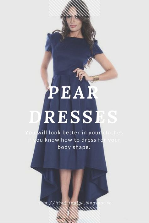 Event Dresses For Pear Body Shape - MadeByHind Dresses For Pear Body Shape, Dress For Pear Shape, Pear Body Shape Fashion, Pear Fashion, Pear Body Shape Outfits, Pear Shaped Dresses, Pear Shape Fashion, Pear Shaped Outfits, Pear Shaped Women