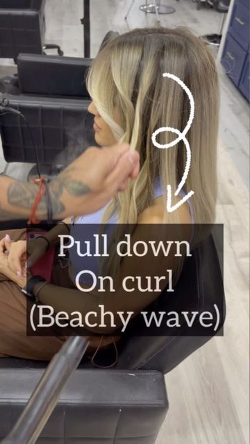 Beach Waves Medium Hair, Diy Beach Waves Hair, Beachy Waves Long Hair, Beach Waves Long Hair, Diy Beach Waves, Beachy Waves Tutorial, Loose Waves Hair Tutorial, Beach Waves Curling Iron, Beachy Waves Hair Tutorial