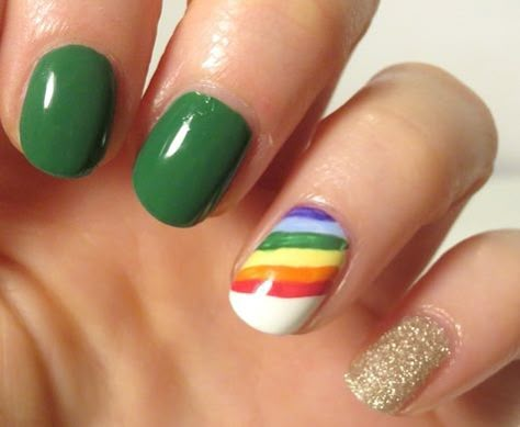 St Patricks Nail Designs, St Patrick Day Nails Acrylic, Irish Nails, Saint Patrick Nail, March Nails, Mani Ideas, St Patricks Day Nails, Green Nail, Nails For Kids