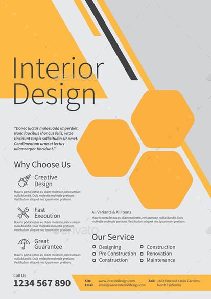 Interior Design Flyer, Design Portfolio Layout, Graphic Design Clients, Advert Design, Wooden Wall Design, Interior Design Template, Graphic Design Portfolio Layout, Interior Design Portfolios, Architecture Portfolio Design