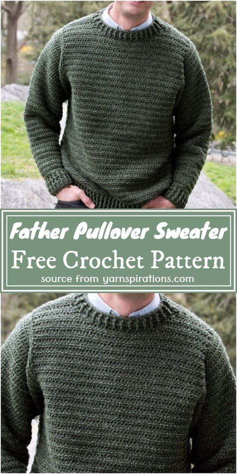 Crochet Jumper Pattern, Crochet Sweater Free, Crochet Men, Crochet Jumper, Crochet Sweater Pattern Free, Pull Crochet, Mode Crochet, Crochet Gratis, Crochet Cardigan Pattern