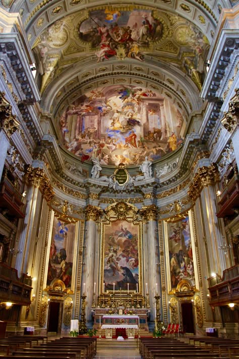 cathedral interior in italy | Church interior, Rome Italy | notesfromcamelidcountry Cathedral Ceiling Living Room, Architecture Cathedral, Weekend In Rome, Cathedral Interior, Cathedral Window Quilts, Roman Church, Church Aesthetic, Cathedral Window, Cathedral Architecture