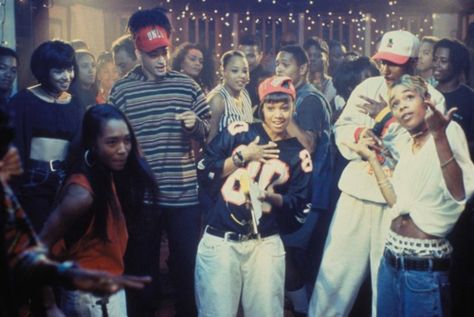 1990s party w/ that girl group House Party Movie, 90s Hip Hop Party, 18th Party, Throwback Party, Kid N Play, 90s Theme Party, 90s Rap, 90s Throwback, 90s Hiphop