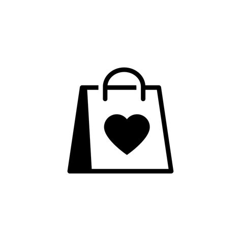 Shopping Drawing Illustration, Shopping Logo Ideas, Shop Icon Aesthetic, Shopping Bag Icon Logo, Shopping Icon Aesthetic, Bag Icon Logo, Shopping Bag Illustration, Shopping Logo Design, Bag Logo Design