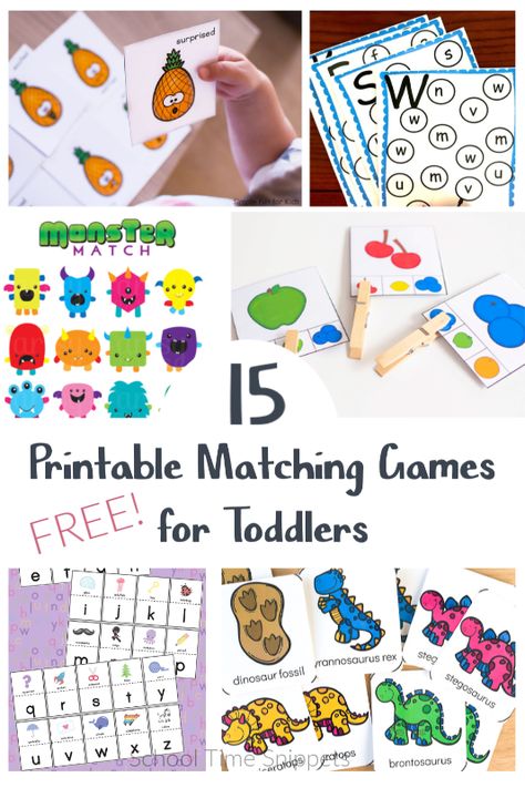 Free Learning Printables, Folder Games For Toddlers, Keep Toddlers Busy, Early Learning Ideas, Matching Games For Toddlers, Toddler Printables, Emotions Cards, Free Preschool Printables, Learning Printables