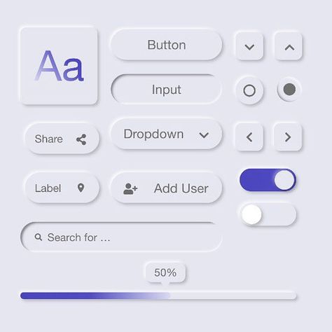 neumorphism icons on Behance Neomorphism Design, Neumorphism Ui Design, Neumorphism Design, Skeuomorphic Design, Neumorphic Design, Neumorphism Ui, Uxui Design, Ui Buttons, Ui Ux 디자인