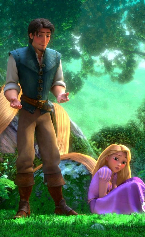 Tangled #disney #tangled Rapunzel Video, Punk Disney Princesses, Rapunzel And Eugene, Disney Princess Rapunzel, Cute Disney Pictures, Flynn Rider, Tangled Rapunzel, Disney Rapunzel, Disney Princess Wallpaper