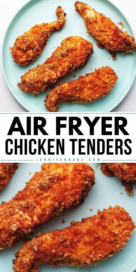 This easy keto chicken tender recipe is a perfect addition to your resume of weeknight dinner recipes! Who wouldn't love crispy air fryer chicken tenders? Plus, they're gluten-free and low-carb friendly! Try it! Keto Air Fryer Chicken Tenders, Keto Air Fryer Chicken, Air Fried Chicken Tenders, Keto Fried Chicken, Breaded Chicken Tenders, Pork Rind, Air Fryer Chicken Tenders, Keto Air Fryer, Fried Chicken Tenders