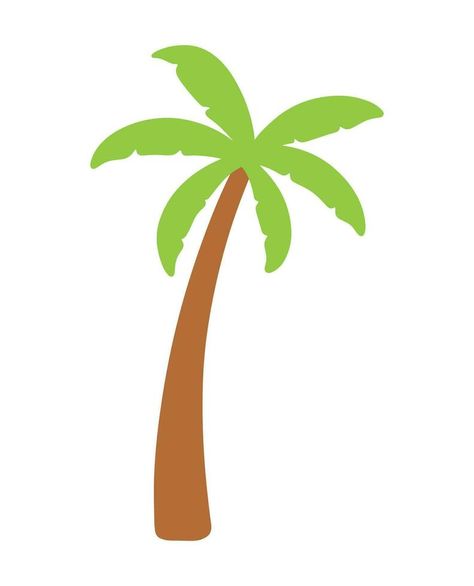 Palm and Coconut Tree Icon Doodle Vector Illustration for Summer Element Palm Tree Icon, Palm Tree Vector, Doodle Vector, Tree Vector, Vector Frame, Tree Icon, Summer Illustration, Coconut Tree, Palm Tree