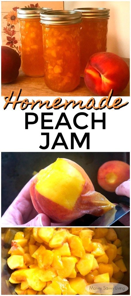 Homemade Peach Jam Jam For Canning, Homemade Peach Jam, Canned Strawberries, Money Savvy, Peach Jam, Starry Eyed, Foodie Friends, Lifestyle Blogs, Homemade Jam