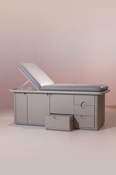 Patient Examination Table Design, Health Care Furniture, Clinic Bed Design, Small Clinic Design Medical, Hospital Consultation Room, Clinic Table Design, Medical Centre Design, Clinic Furniture, Doctor Table