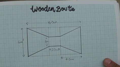 DIY Wooden Bow Tie: 5 Steps (with Pictures) Bow Tie Template, Wooden Bowtie, Wood Bowtie, Wooden Tie, Tie Ideas, Wood Tie, Wood Jewelery, Bottle Cap Art, Wooden Bow Tie