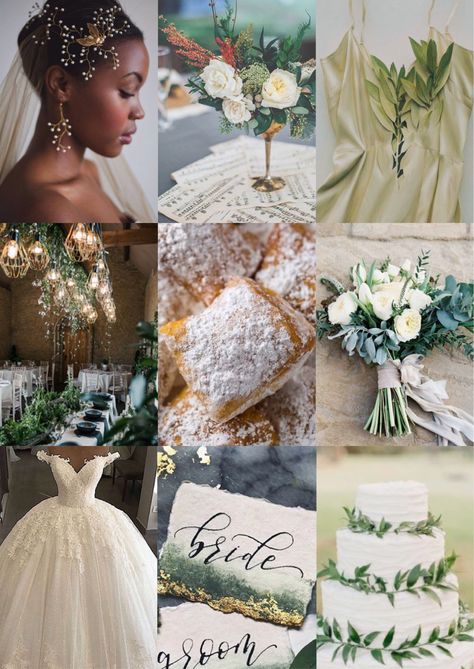 Tiana the princess and the frog Wedding princess Disney inspiration aesthetics mood board Princess And The Frog Wedding, Bayou Wedding, Frog Wedding, Princess Wedding Theme, Tiana Wedding, Princess Tiana Birthday Party, Tiana Birthday Party, Disney Princess Wedding, Princesa Tiana