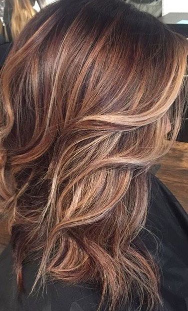 Copper Blonde Highlights, Sandy Brown Hair, Brown To Blonde Balayage, Chestnut Brown Hair, Rambut Brunette, Copper Blonde, Blond Balayage, Brown Hair With Blonde Highlights, Brown Hair Balayage