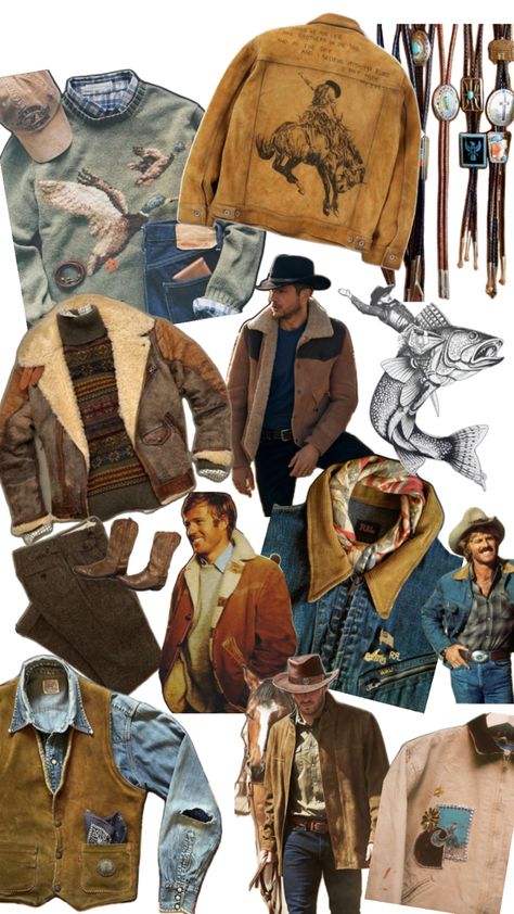 Cowboy meets Ralph Lauren Western Outfit, Western Outfits, Autumn Winter Fashion, Winter Fashion, Cowboy, Fall Winter, Ralph Lauren, Outfit Inspo