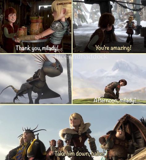 How To Train Your Dragon❤️ on Instagram: “Just some Hiccstrid moments✨ • • •…” How To Train Your Dragon Hiccstrid, I Am Dragon Movie, How To Train Your Dragon Fanart, Httyd Comics, Hiccstrid Fanart, Hicks Und Astrid, Httyd Funny, Astrid Hiccup, Train Dragon