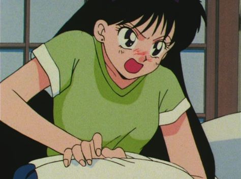 Green Aesthetic, An Anime, Sailor Moon, Black Hair, Moon, Tumblr, Green, Hair, Anime